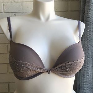Victoria’s Secret Purple Padded Demi Bra size 34D